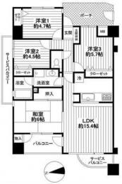 エクレール篠崎　201号室　《火災保険料弊社負担＆御引越などで使用頂ける現金15万円》