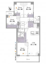 コスモ西葛西　205号室　《火災保険料弊社負担＆御引越などで使用頂ける現金20万円》