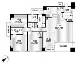 グランドステージ梅島　701号室　《火災保険料弊社負担＆御引越などで使用頂ける現金20万円》